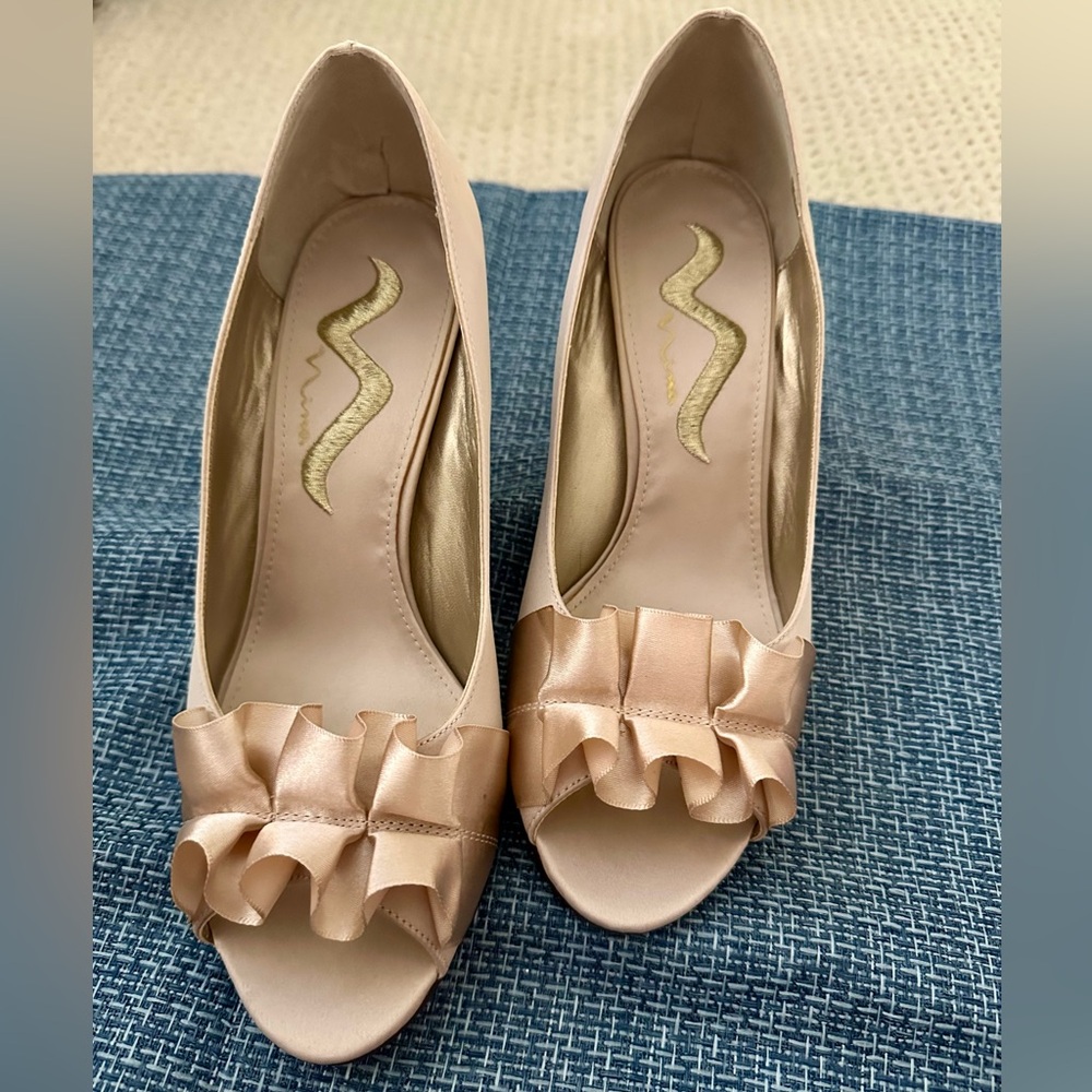 Nina Cream Leather Sole Footwear